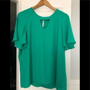 Emerald Green Banana Republic Top
